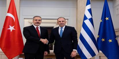 Dışişleri Bakanı Hakan Fidan Yunan mevkidaşı Gerapetritis ile görüştü