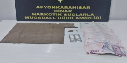 Afyonkarahisar’da uyuşturucu operasyonu: Bir kişi tutuklandı