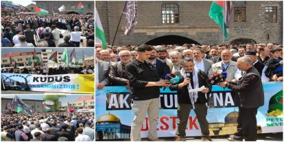 Diyarbakır İslami STK'lar: Türkiye siyonist işgal rejimine karşı vatandaşlarını korumak zorunda