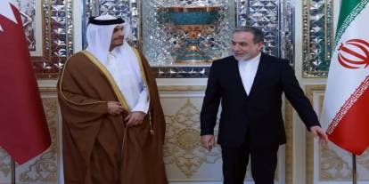 İran Dışişleri Bakanı Arakçi ile Katar Dışişleri Bakanı Al Sani görüştü