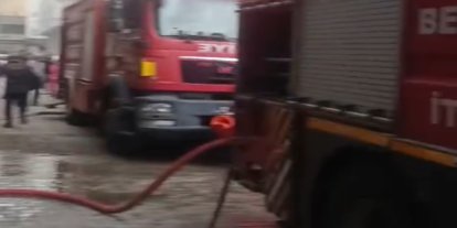 Batman'da depo yangını kısa sürede söndürüldü