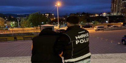 Kırıkkale'de uyuşturucu operasyonunda 1 şüpheli tutuklandı