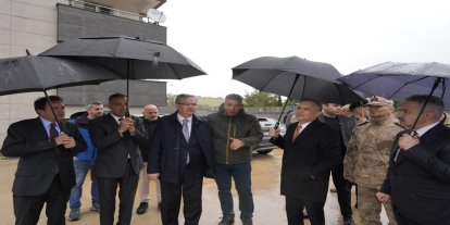 Gaziantep Valisi Çeber: Gaziantep'te kısa sürede çok yoğun bir hava olayı yaşandı