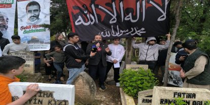 Şehit Hasan Saklanan mezarı başında anıldı