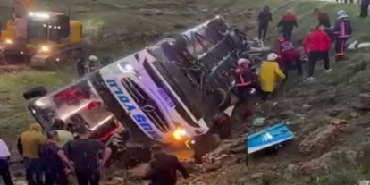Malatya'daki otobüs kazasında hayatını kaybedenlerin kimlikleri tespit edildi