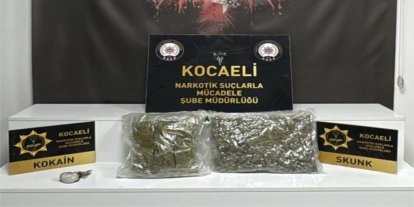Durdurulan şüpheli araçta 2 kilo skunk ele geçirildi: Sürücü tutuklandı