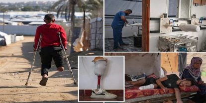 BM: Gazze'de 6 bin 600'den fazla kişi protez veya rehabilitasyon bakımına muhtaç