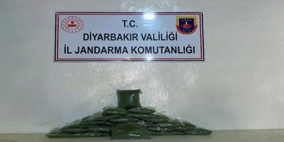 Diyarbakır'da 20 kilogram uyuşturucu ele geçirildi