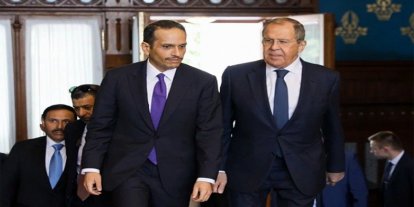Lavrov ve Katar Dışişleri Bakanı Al Sani Hürmüz Boğazı'nı görüştü
