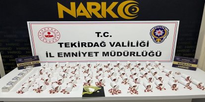 Tekirdağ’da uyuşturucu operasyonları: 133 kişiye işlem yapıldı
