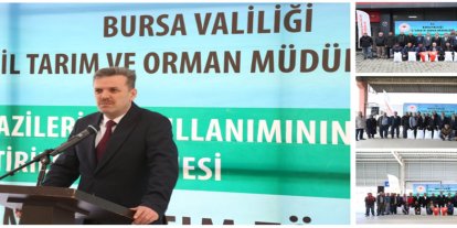 Bursa’da atıl araziler yem üretimine kazandırılıyor