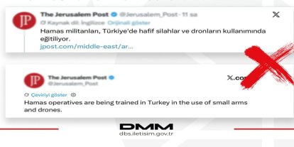 DMM’den "silah ve İHA eğitimi" iddialarına yalanlama