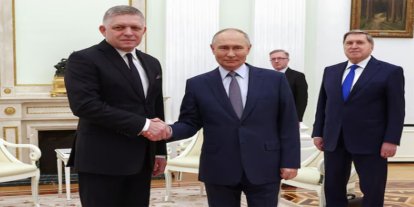 Putin, Slovakya Başbakanı Fico'yu Kremlin'de kabul etti