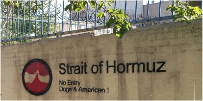 Tahran’da dikkat çeken grafitiler: Amerikalılar ve köpekler giremez