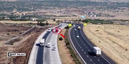 Gaziantep'te drone destekli radar denetimleri: Bin 346 araca ceza