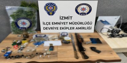 Kocaeli’de uyuşturucu operasyonu
