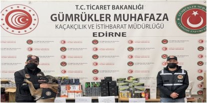 Kapıkule’de uyuşturucu ve kaçak ürün operasyonu