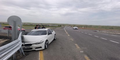 Sürücü Akademisi Kavşağı'nda trafik kazası korkuttu