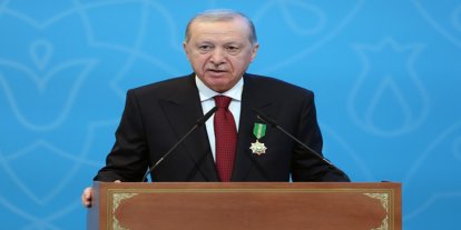 Cumhurbaşkanı Erdoğan: Türkiye-Kazakistan ilişkileri her alanda güçleniyor