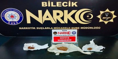 Bilecik’te uyuşturucu operasyonu: Bir şüpheli yakalandı