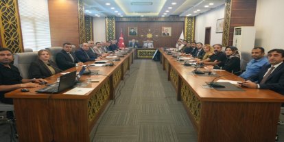 Cizre'de "Çocuk Koruma İlçe Koordinasyon Kurulu Toplantısı" yapıldı