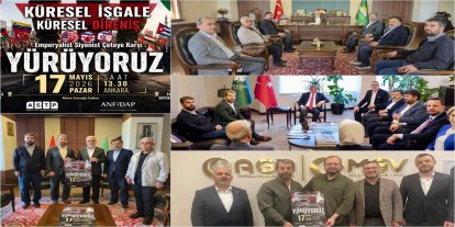 Ankara’da “Küresel İşgale, Küresel Direniş” yürüyüşü düzenlenecek