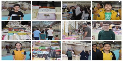 Kitap fuarına katılan çocuklar: Kitap okumak zihni geliştiriyor, ekran bağımlılığının önüne geçiyor