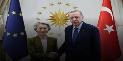 Cumhurbaşkanı Erdoğan, AB Komisyonu Başkanıvon der Leyen ile görüştü