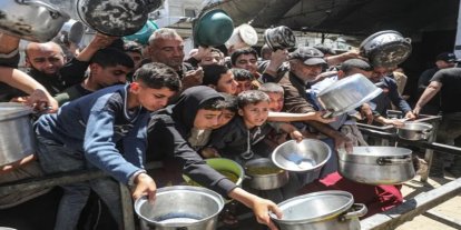 Gazze'de siyonistlerin ablukası sürüyor: 1,6 milyon kişi kıtlık tehlikesiyle karşı karşıya