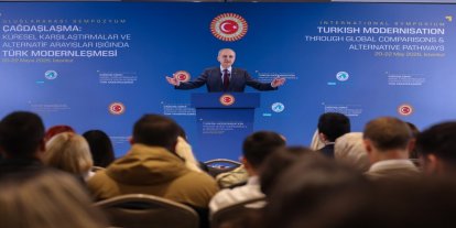 TBMM Başkanı Kurtulmuş: Gazze'de hukukun nasıl sağlanacağı Türkiye'nin meselesidir