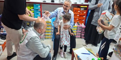 Avrupa Yetim Eli, Kurban Bayramı öncesi yetim çocukları unutmadı
