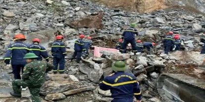 Vietnam'da taş ocağında göçük: 3 ölü