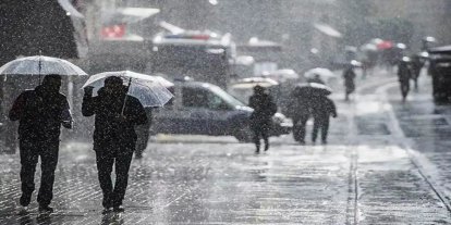 İçişleri Bakanlığından 15 il için "sarı" kodlu kuvvetli yağış uyarısı