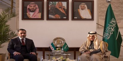 Suriye Dışişleri Bakanı Şeybani, Suudi Arabistanlı mevkidaşı Bin Ferhan ile görüştü