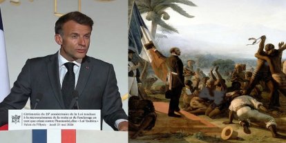 Macron’dan Fransa'nın kölelik geçmişiyle yüzleşme ve tazminat çağrısı