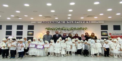 Adıyaman' da miniklerin Kur’an-ı Kerim coşkusu yürekleri ısıttı