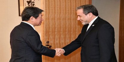 İran Dışişleri Bakanı Arakçi Japon mevkidaşı Motegi ile görüştü