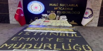 İstanbul'da sahte para ve sahte altın operasyonu: 2 gözaltı