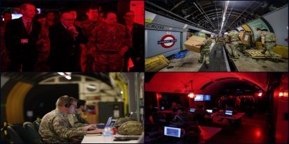 NATO’dan savaş provası: Londra metrosu Rusya senaryosu için karargâha çevrildi