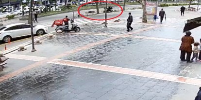Batman'da yaya geçidinde motosiklet kazası: 2 yaralı