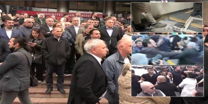 CHP Genel Merkezinde tahliye gerginliği