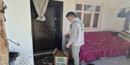 Konya'da yetim ve muhtaç ailelere bayram yardımı
