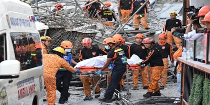 Filipinler'de inşaat halindeki bina çöktü: 1 ölü, 20'den fazla kişi enkaz altında