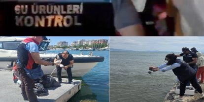 İzmir'de yasa dışı avlanan 7 ton su ürününe el konuldu