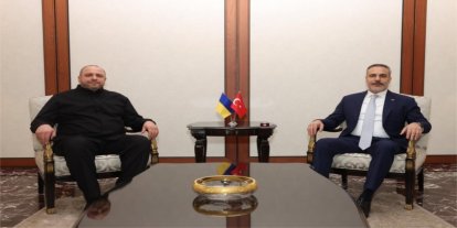 Bakan Fidan, Ukrayna Ulusal Güvenlik ve Savunma Konseyi Sekreteri Umerov ile görüştü