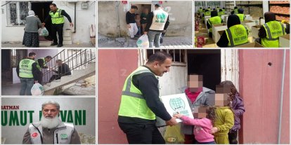 Umut Kervanı'ndan bayram öncesi 500 aileye destek