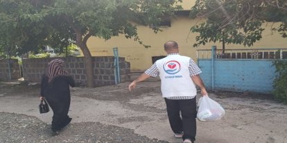 Şanlıurfa'da yetim ailelere bayram desteği