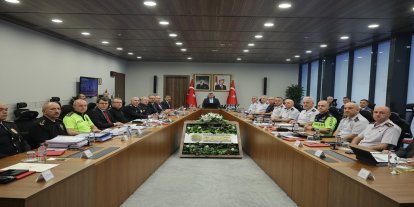 İçişleri Bakanlığı'nda NATO zirvesi için güvenlik toplantısı