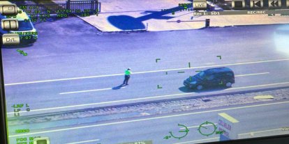 Batman'da hava destekli trafik denetimi