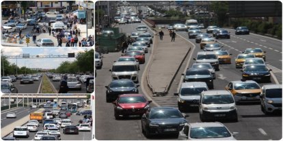 Diyarbakır'daki bayram yoğunluğu trafikte de görüldü